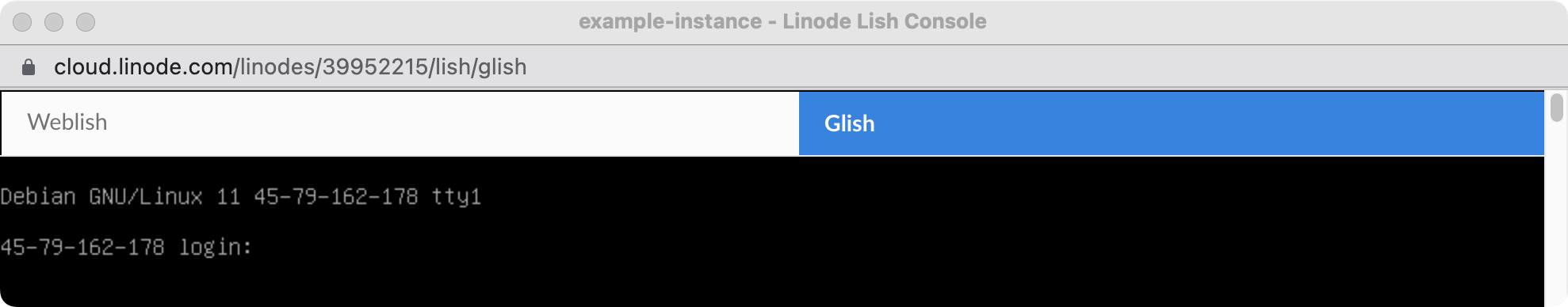 Glish Console Prompt Glish Console Prompt