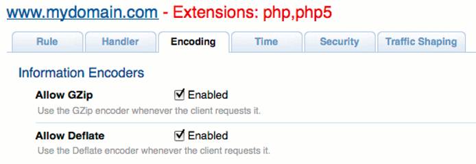 PHP-FastCGI gzip/deflate compression settings in Cherokee admin panel on Ubuntu 10.04 LTS PHP-FastCGI gzip/deflate compression settings in Cherokee admin panel on Ubuntu 10.04 LTS